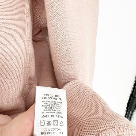 Spoolish by Emily Essen Aries Sun, Libra, and Virgo Rising Sweatshirt XL Pink - Picture 5 of 5